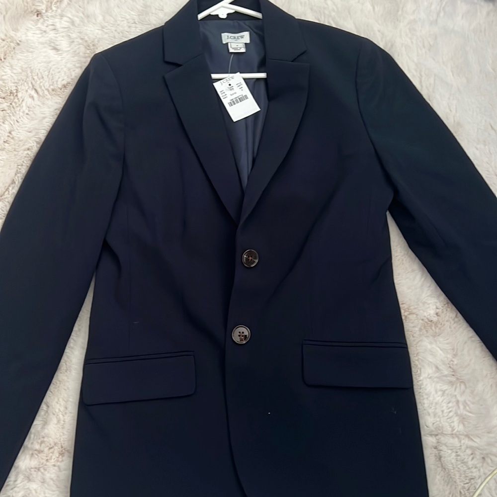 Navy J Crew Blazer - NWT